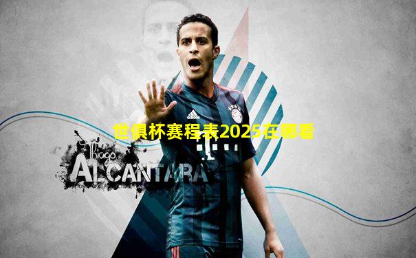 世俱杯赛程表2025在哪看